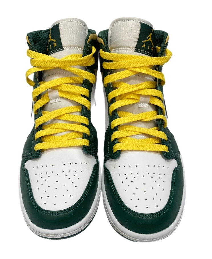 ジョーダン JORDAN NIKE AIR JORDAN 1 MID ナイキ エアジョーダン 1 ミッド ノーブル グリーン 緑 シューズ  554724-371 メンズ靴 スニーカー グリーン 28cm 101-shoes1331