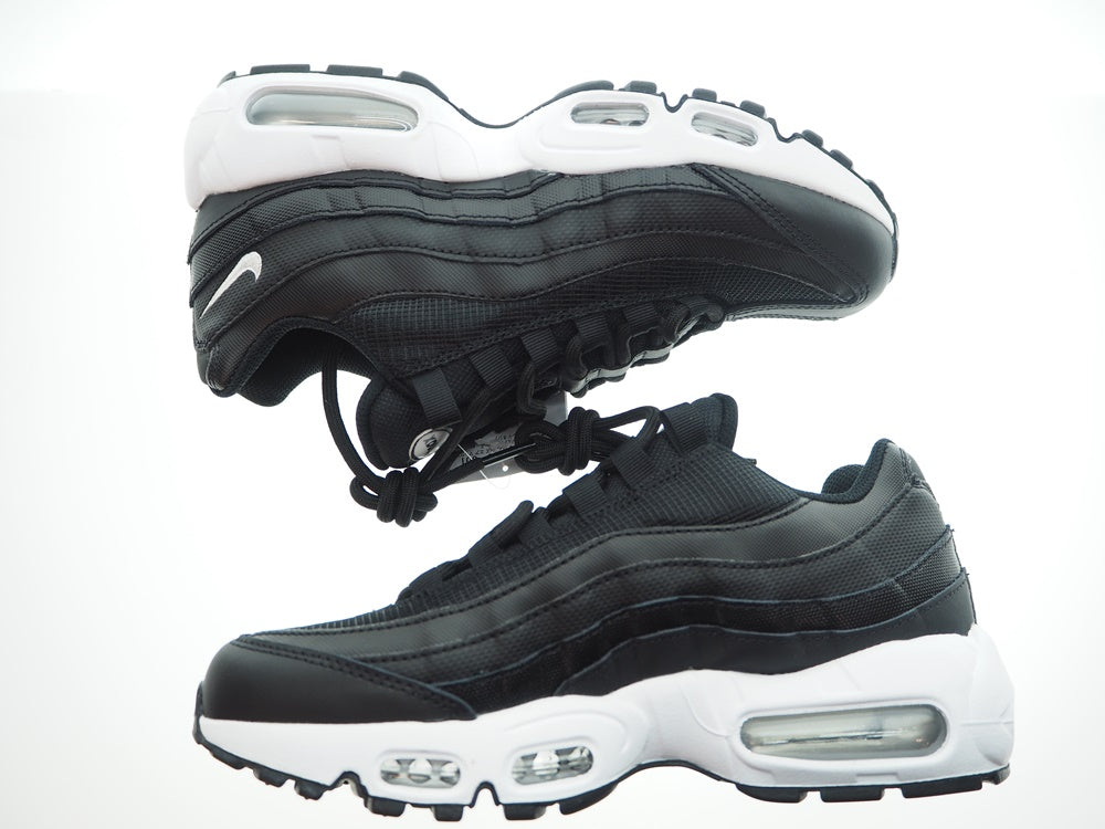 ナイキ NIKE WMNS AIRMAX 95 ナイキ ウィメンズ エアマックス95 黒×白