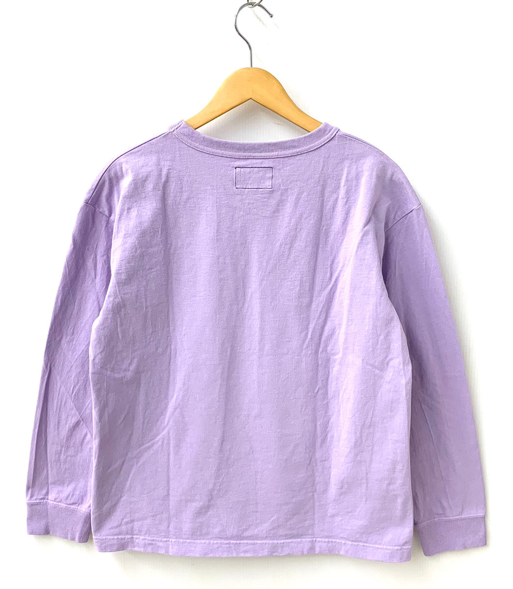 ノースフェイス THE NORTH FACE パープルレーベル PURPLE LABEL 7oz L/S Pocket Tee 7オンス  ロングスリーブ ポケット NT3102N ロンT ロゴ パープル Mサイズ 201LT-227