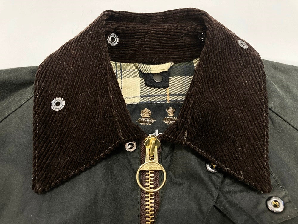 バブアー Barbour BEDALE wax jacket ビデイル ワックスジャケット 222MWX0018 サイズ 36 ジャケット 無地  カーキ 101MT-1995 | 古着通販のドンドンサガール