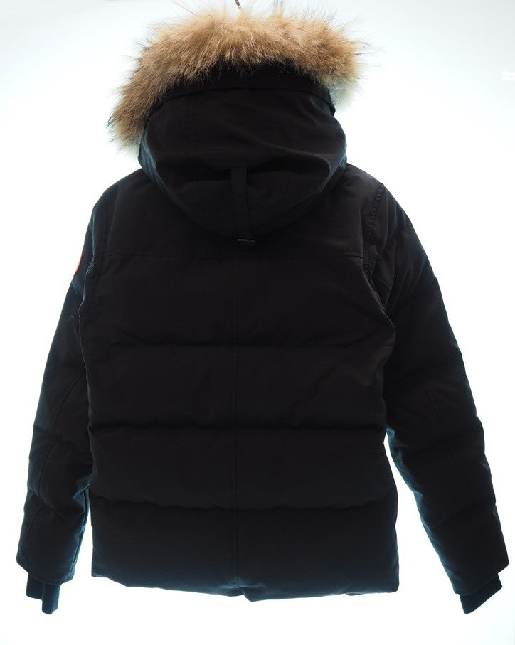 カナダグース CANADA GOOSE WYNDHAM PARKA FUSION FIT ウィンダム パーカー フュージョンフィット ダウンパーカ 黒 FUSION  S/P 上着 ダウン アウター 3808MA ジャケット ワンポイント ブラック Sサイズ 101MT-227 | 古着通販のドンドンサガール