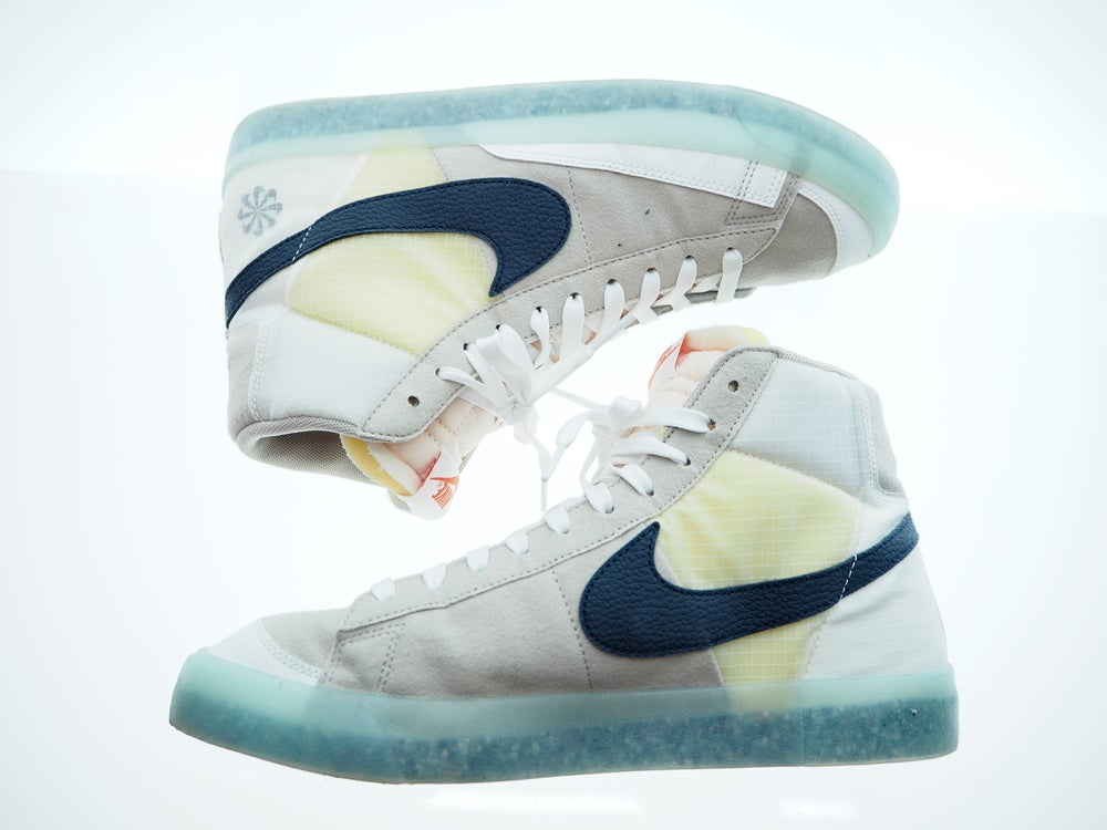 ナイキ NIKE NIKE BLAZER MID '77 CREAM II/ARMORY NAVY-ORANGE