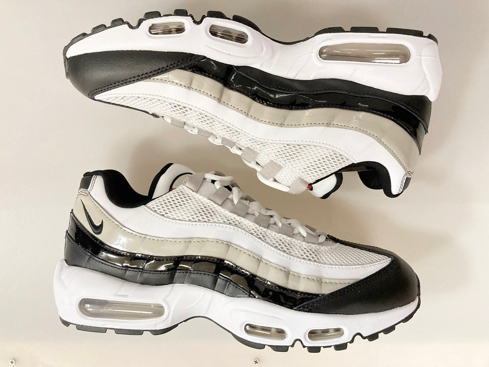 ナイキ NIKE W AIR MAX 95 WHITE/BLACK-LT IRON ORE ウィメンズ エア