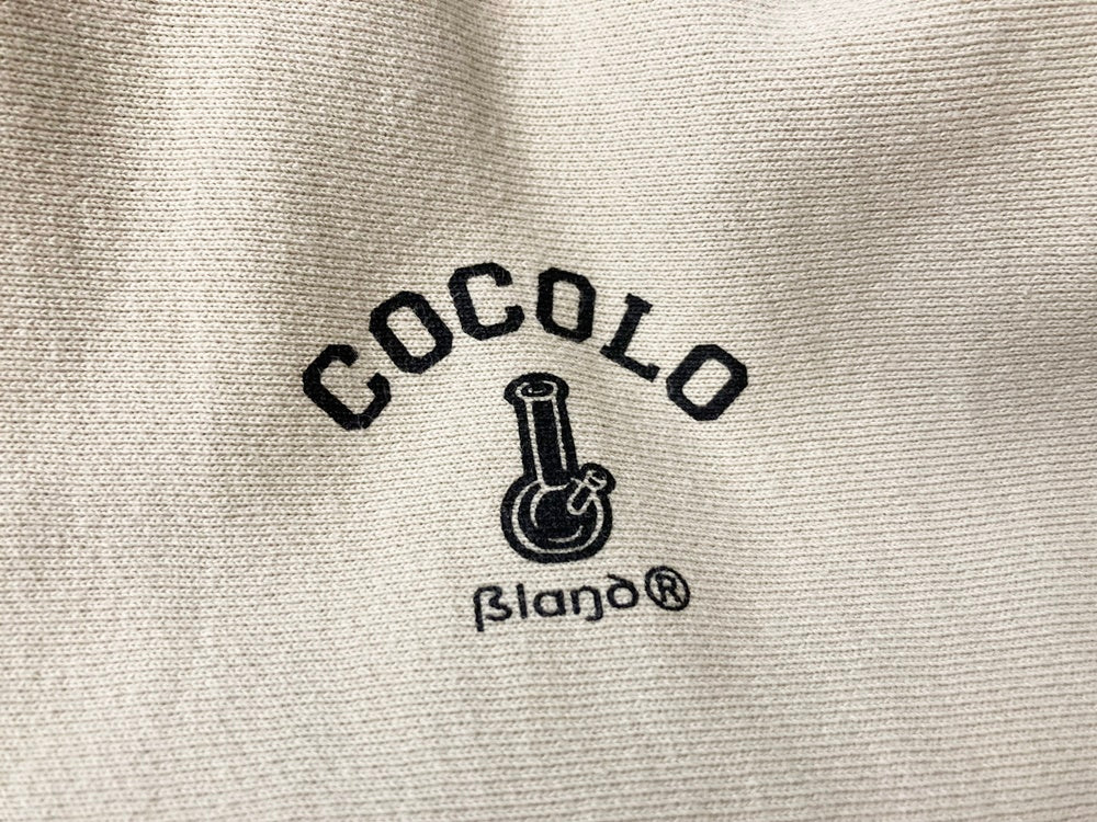 ココロブランド COCOLOBLAND CLASSICS パーカー ベージュ系 プリント