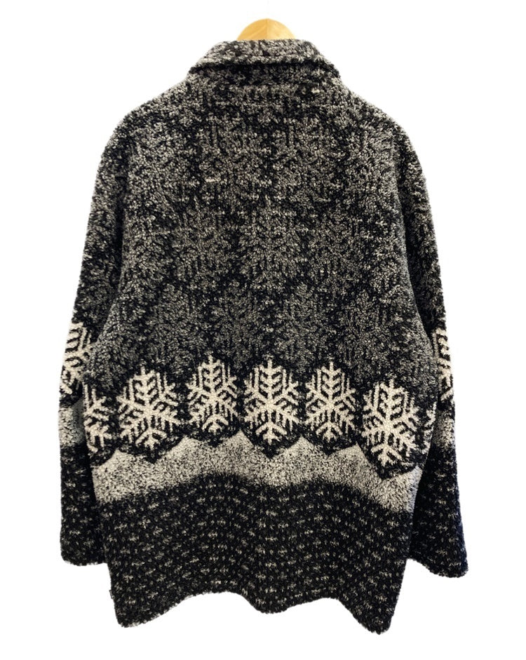 シュプリーム SUPREME Snowflake Toggle Fleece Jacket Black 18FW