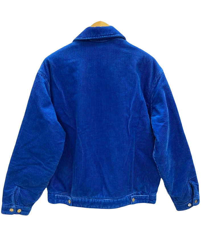 シュプリーム SUPREME Dickies Corduroy Work Jacket Royal ディッキーズ コーデュロイ ワーク ジャケット  ロイヤル ブルー系 青 刺繍 アウター ジャケット ロゴ ブルー Mサイズ 101MT-1450 | 古着通販のドンドンサガール