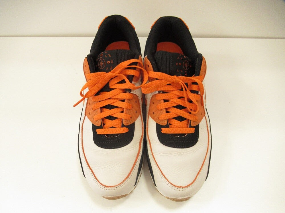 NIKE AIRMAX 90 PRM SAIL/SAFETY ORANGE-BLACK ナイキ エアマックス90