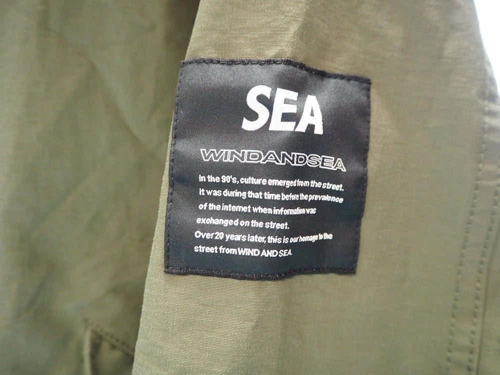 ウィンダンシー WIND AND SEA WDS FIELD PARKA WDSフィールドパーカー