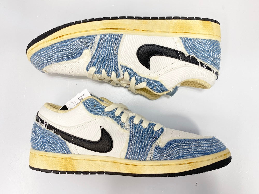 ジョーダン JORDAN NIKE AIR JORDAN 1 LOW SE WOLRD MAKE JAPAN ナイキ エア ジョーダン ロー  シーズナルエディション ワールド メイク ジャパン FN7670-493 メンズ靴 スニーカー ホワイト 28.5cm 101-shoes1409