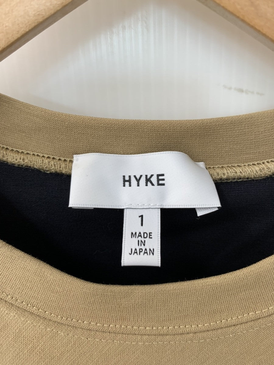 HYKE ハイク アシンメトリーTカットソー-