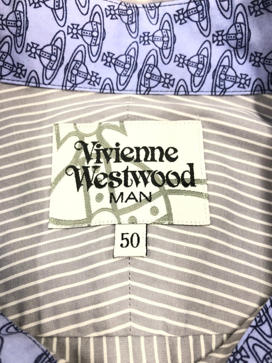 vivienne westwood ヴィヴィアンウエストウッド 長袖シャツ ストライプ