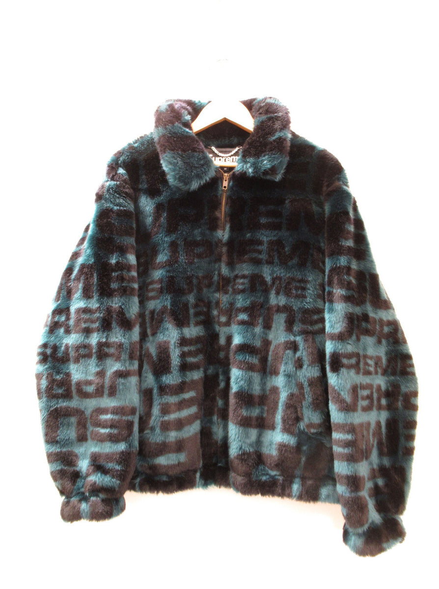 Supreme シュプリーム Faux Fur Repeater Bomber Jacket フェイク