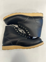 レッドウィング RED WING CLASSIC ROUND クラシックラウンドトゥ ワークブーツ 8165 USA製 メンズ靴 ブーツ ワーク ブラック 26.5cm 101sh-2242