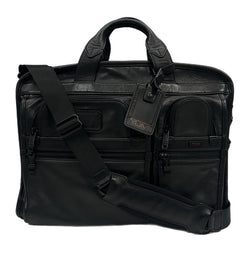 トゥミ TUMI インターナショナル・オーガナイザー・ブリーフ  レザー バッグ メンズバッグ ビジネスバッグ・ブリーフケース ブラック 101bag-207
