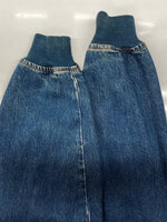 チャップス CHAPS 80s DENIM JACKET デニム ジャケット MA-1 ジップアップ 水兵 兵隊タグ アウター Ralph Lauren インディゴ 青 ジャケット ロゴ ブルー Mサイズ 104MT-2273