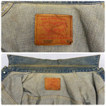 【曜日割引対象外】 リーバイス Levi's 90's 71507-XX 2nd 日本製 デニム ジャケット ブルー 40サイズ 201MT-4218 VB