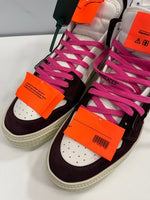 オフホワイト Off-White 3.0 OFF COURT SUPREME SUEDE BURGUNDY メンズ靴 スニーカー ワインレッド EU42 101sh-2155
