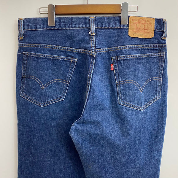 【曜日割引対象外】 ヴィンテージ vintage 70's リーバイス Levi's 517 66前期 W36 ボタン裏2 デニム ブルー 201MB-851 VB