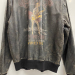 【曜日割引対象外】 アヴィレックス AVIREX A-2 レザー フライトジャケット ジャケット ブラウン 40サイズ 201MT-4518 VB