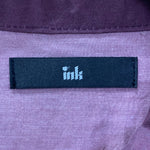 インク ink オープンカラーシャツ 半袖シャツ レッド Mサイズ 201MT-3765