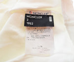 モンクレール MONCLER ロゴ プリント 半袖Tシャツ 白  D20918025250 8390Y 2 Tシャツ ホワイト 103MT-2854