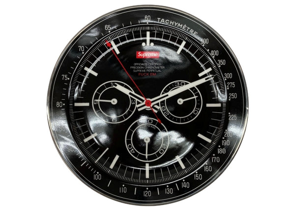 シュプリーム SUPREME 20AW WATCH PLATE ウォッチ プレート 盤面 皿 大皿 食器 黒 その他 総柄 ブラック 104Z-31