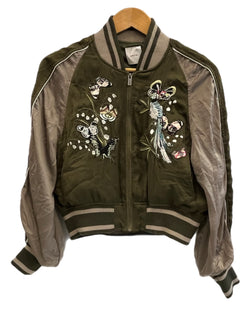 アメリヴィンテージ AMERI VINTAGE スカジャン 刺繍 オリーブ ジャケット カーキ 101LT-247