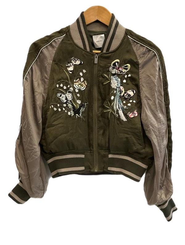 アメリヴィンテージ AMERI VINTAGE スカジャン 刺繍 オリーブ ジャケット カーキ 101LT-247