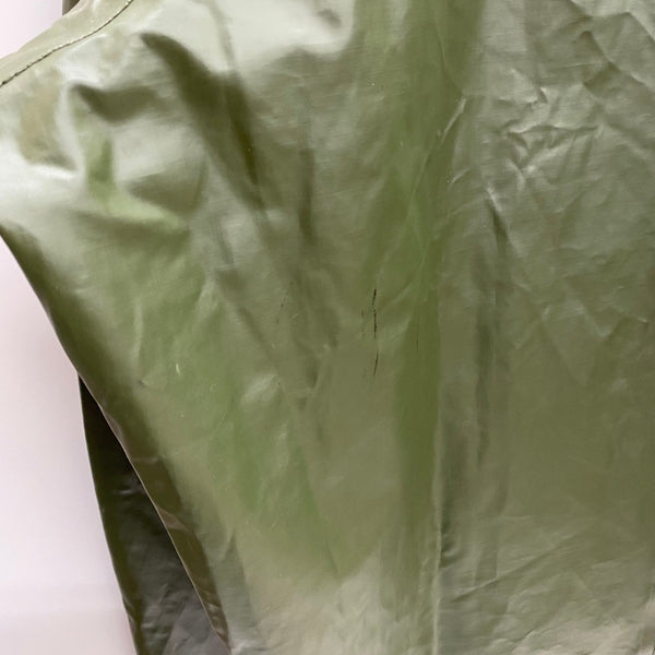 【曜日割引対象外】 ヴィンテージ vintage 60's スウェーデン軍 ラバー PVC レインコート ジャケット グリーン 48-50サイズ 201MT-4574 VB