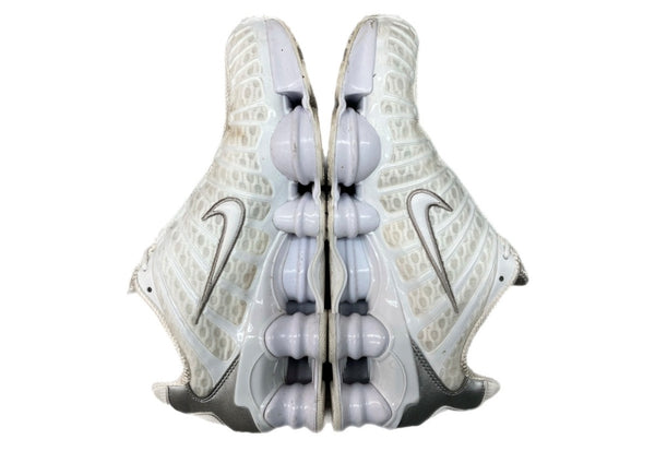 ナイキ NIKE 23年製 W SHOX TL ウィメンズ ショックス ローカット シューズ 白 AR3566-100 メンズ靴 スニーカー ホワイト 27cm 104S-966