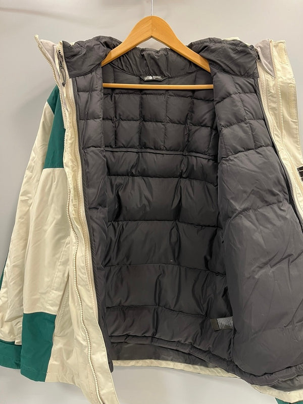 ノースフェイス THE NORTH FACE MEN'S BANDON TRICLIMATE JACKET トリクライメイト ジャケット 3WAY インナーダウンあり 白 NF0A3RSW ジャケット ホワイト Lサイズ 101MT-5269