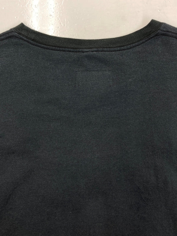 ダブレット doublet × WISM ウィズム ENERGY T-SHIRT エナジー Ｔシャツ 長袖 ロンT カットソー 黒 24SS71WM18 ロンT プリント ブラック Lサイズ 104MT-1563