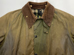 バブアー Barbour BEAUFORT ビューフォート 90s 90年代 3ワラント 英国製 ジャケット オイル ワックス  アウター 緑 C42/107CM コート 無地 カーキ 104MT-1948