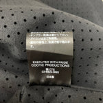 クーティープロダクションズ COOTIE PRODUCTIONS Punching Faux Suede Work Shirt 半袖シャツ ブラック XLサイズ 201MT-4402