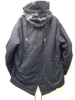 ジヨン キム JiyongKim × ALPHA 24AW Sun-Bleached MODS COAT アルファ サン ブリーチ モッズ コート JK24AWA101 ブラック M 601MT-62