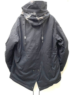 ジヨン キム JiyongKim × ALPHA 24AW Sun-Bleached MODS COAT アルファ サン ブリーチ モッズ コート JK24AWA101 ブラック M 601MT-62