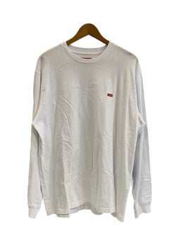 シュプリーム SUPREME Small Box Logo L/S Tee White スモールボックスロゴ 白 ロンT ホワイト Lサイズ 101MT-5255