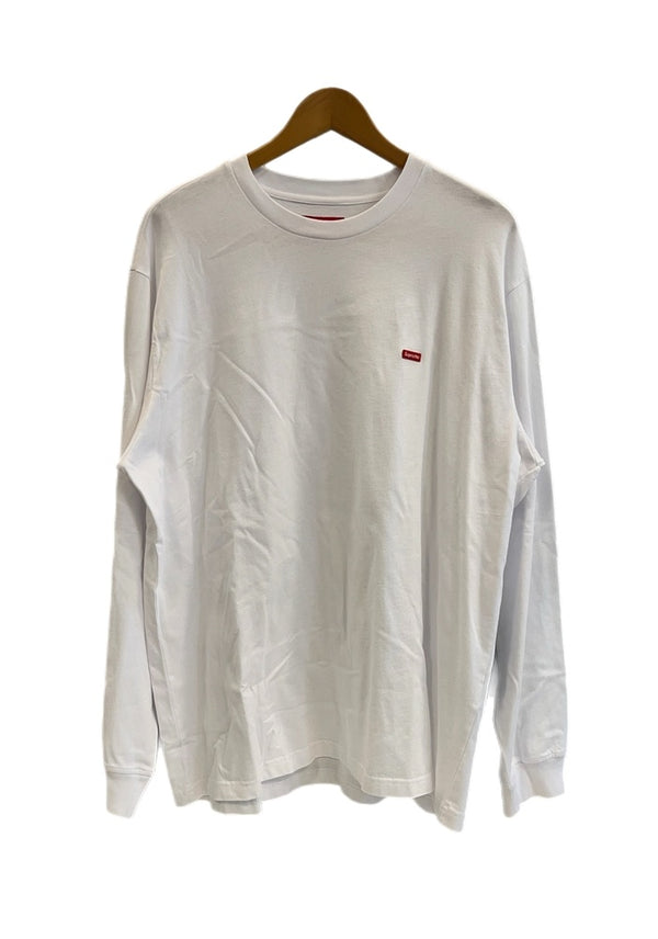 シュプリーム SUPREME Small Box Logo L/S Tee White スモールボックスロゴ 白 ロンT ホワイト Lサイズ 101MT-5255
