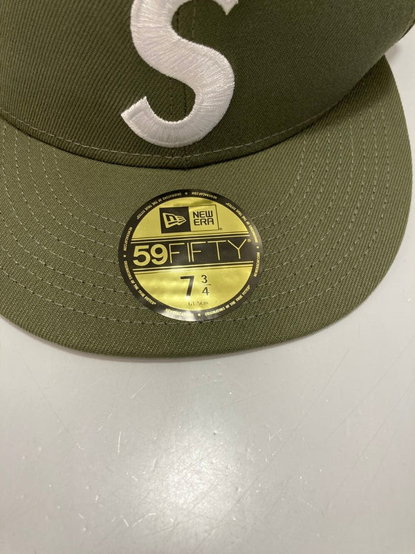 シュプリーム SUPREME Jesus Piece S Logo NEW ERA ジーザス ピース Sロゴ ニューエラ  帽子 メンズ帽子 キャップ カーキ 101hat-98