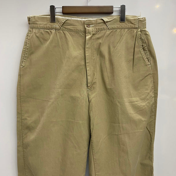 【曜日割引対象外】 ヴィンテージ vintage 60's ストア系ブランド WALDESジッパー チノパン ベージュ W36サイズ 201MB-1207 VB