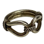 【曜日割引対象外】 【中古】インディアンジュエリー INDIAN JEWELRY Horse Whisper Ring Steve Arviso 12号 メンズジュエリー・アクセサリー 指輪・リング シルバー 201goods-669 VB