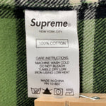 シュプリーム SUPREME 20FW tartan flannelshirt ネルシャツ 長袖シャツ グリーン XLサイズ 201MT-4370