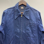 【曜日割引対象外】 ハリスアンドフランク HARRIS&FRANK ~70's デニムワークジャケット ジャケット ネイビー 201MT-4123 VB