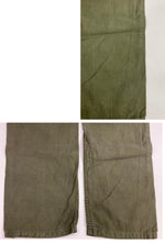 ミリタリー MILITARY 50's 50年代 US ARMY  OG-107 ベイカーパンツ 初期型 サイドアジャスター ボタンフライ コットンサテン Vintage ヴィンテージ ボトムスその他 カーキ 101MB-674