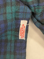 ペンドルトン PENDLETON 70年代 70's ボードシャツ ブラックウォッチ MADE IN USA アメリカ製 vintage ヴィンテージ ウールシャツ チェック 長袖シャツ グリーン Lサイズ 101MT-3443