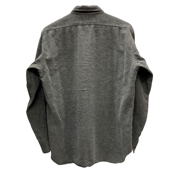 【曜日割引対象外】 ヴィンテージ vintage 40's President ワークシャツ ネルシャツ 長袖シャツ ブラック 16サイズ 201MT-4853 VB