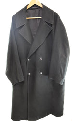 グラフペーパー Graphpaper Light Melton Shawl Collar Coat ショールカラーコート GM233-10240B 1 ジャケット ブラック 103MT-3404