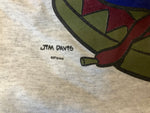 US US古着 90's 90年代 Garfield ガーフィールド JIM DAVIS I am Da Man ! Warner Bros ワーナーブラザーズ vintage ヴィンテージ - Tシャツ グレー 101MT-3877