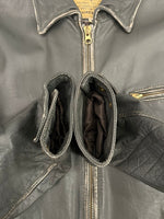 アヴィレックス AVIREX カウハイド 牛革 シングルライダース レザージャケット 6141017 ジャケット グレー Mサイズ 101MT-5116