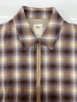 ロンハーマン Ron Herman RHC OMBRE CHECK SHIRTJACKET オンブレ チェック シャツジャケット ダブルジップ アウター 2820400063 ジャケット チェック マルチカラー Mサイズ 104MT-2104